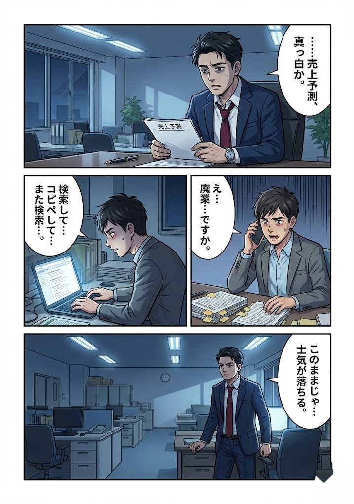 マンガ 1ページ