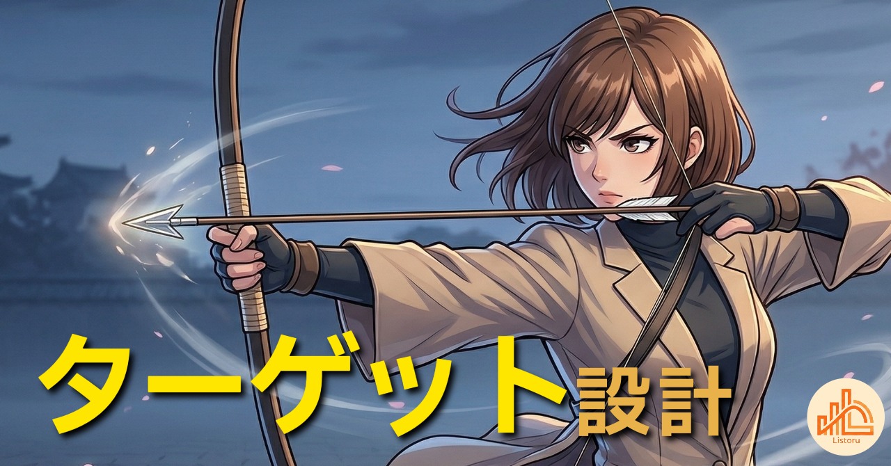 営業成果は“誰に売るか”で8割決まる｜ターゲット設計の基本構造 byリストル
