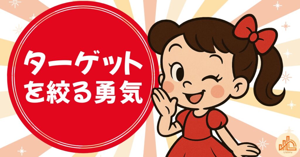売れる会社は"選ばない"｜ターゲットを絞る勇気 byリストル