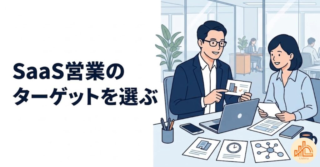 SaaS営業のターゲット企業をどう探す？業務から考えるリスト作成の手順
